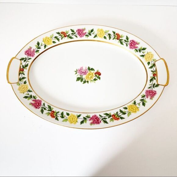 Mikado  Patio platter made in occupied Japan - Picture 1 of 3